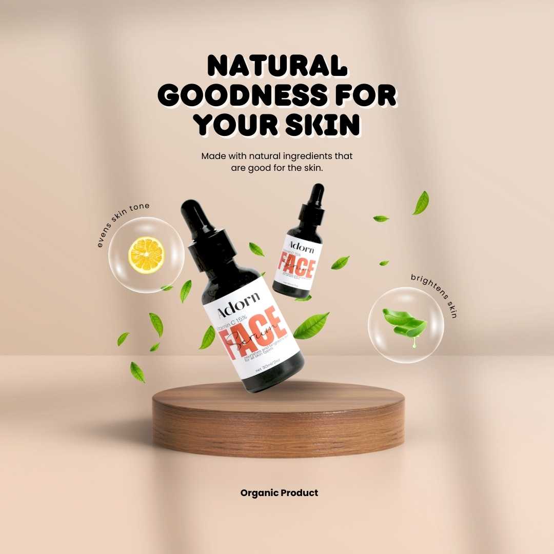 Adorn 15% Vitamin C Face Serum 30ml