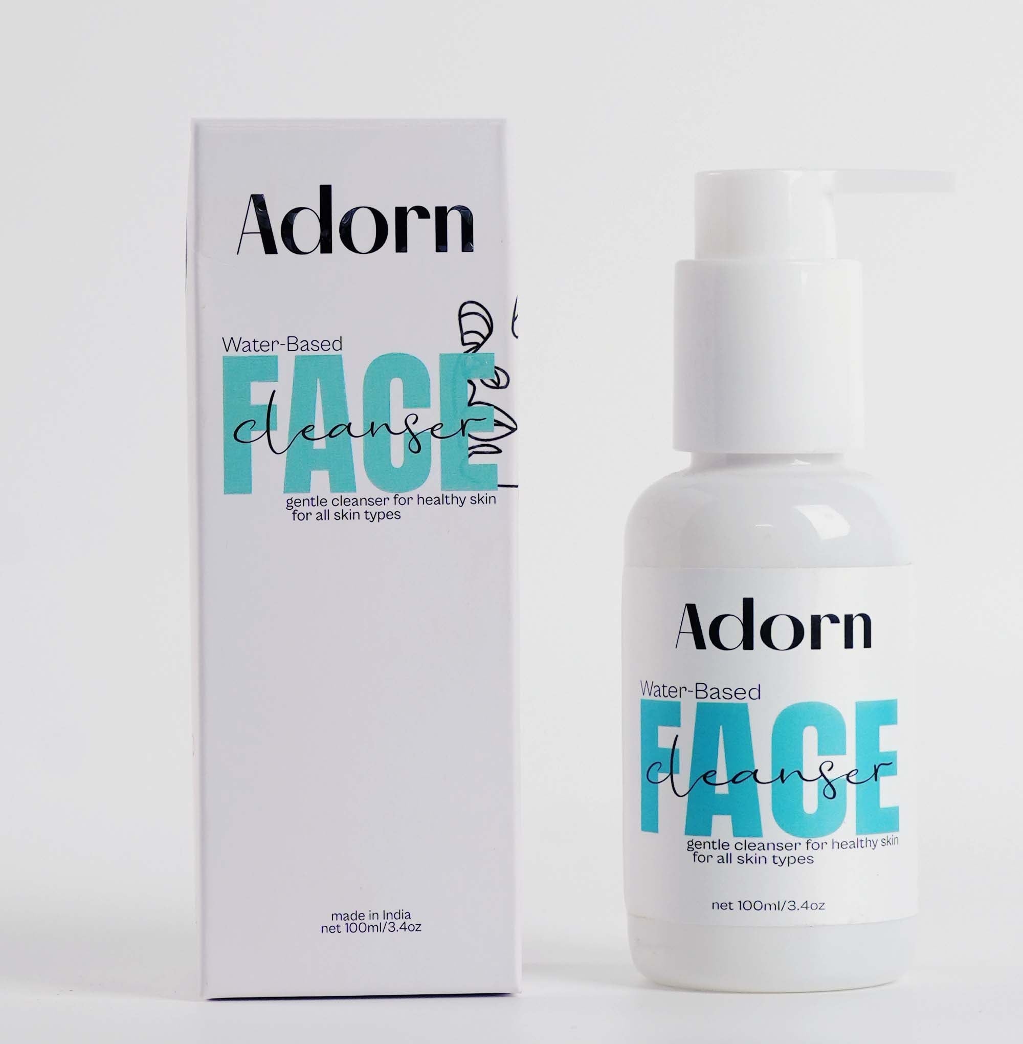Adorn Water-Based Face Cleanser 100ml
