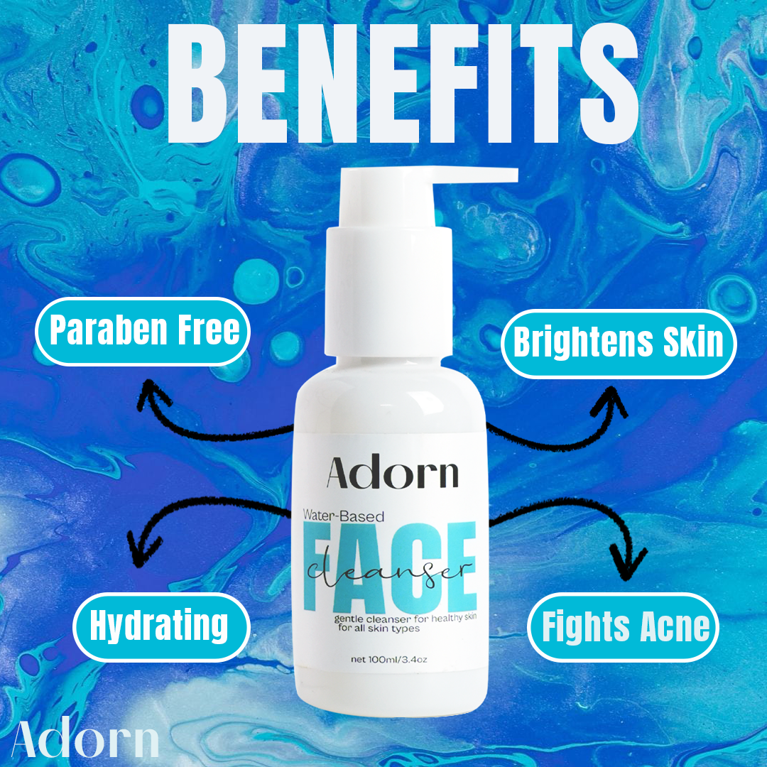 Adorn Water-Based Face Cleanser 100ml